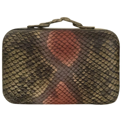 Pre-owned House Of Harlow 1960 Multicolour Leather Clutch Bag