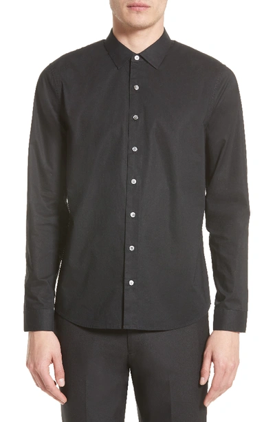 Atm Anthony Thomas Melillo Classic-fit Button-front Shirt In Black