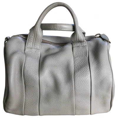 Pre-owned Alexander Wang Beige Leather Handbags