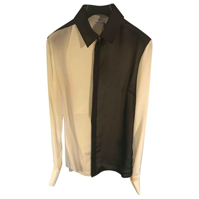 Pre-owned Costume National Silk Shirt In Other