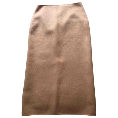 Pre-owned Dsquared2 Wool Mid-length Skirt In Pink