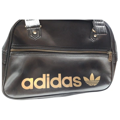Pre-owned Adidas Originals Black Leather Handbag