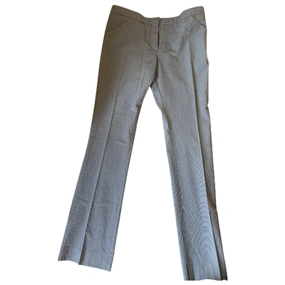 Pre-owned Balenciaga Straight Pants In Blue