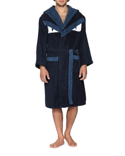 Fendi Terry Cloth Monster Robe, Blue | ModeSens