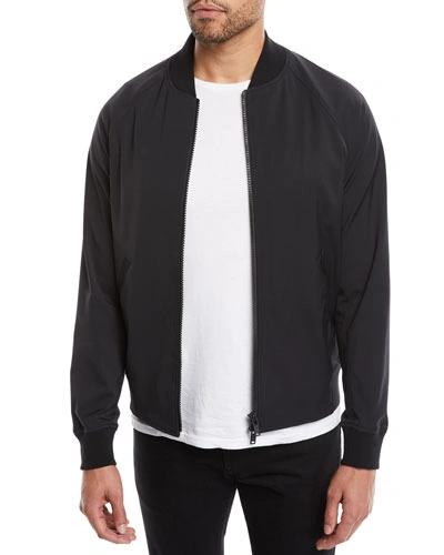 Theory Furg Hl Neoteric Bomber Jacket In Navy