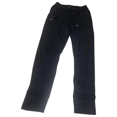 Pre-owned Juicy Couture Trousers In Blue