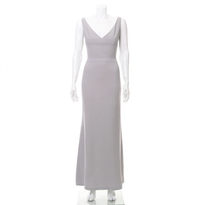 Pre-owned Victoria Beckham Maxi Dress In Grey