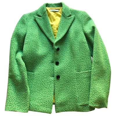 Pre-owned Ballantyne Wool Blazer In Green