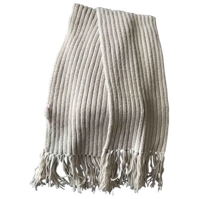 Pre-owned Bonpoint Wool Scarf In Grey