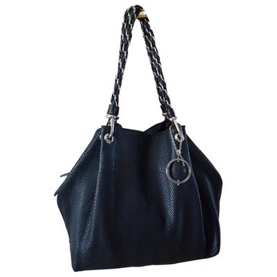 Pre-owned Philosophy Di Alberta Ferretti Leather Handbag In Blue