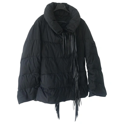Pre-owned Ermanno Scervino Black Synthetic Jacket