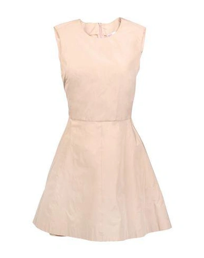 Red Valentino Short Dresses In Pale Pink