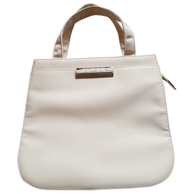 Pre-owned Coccinelle Cloth Tote In Beige