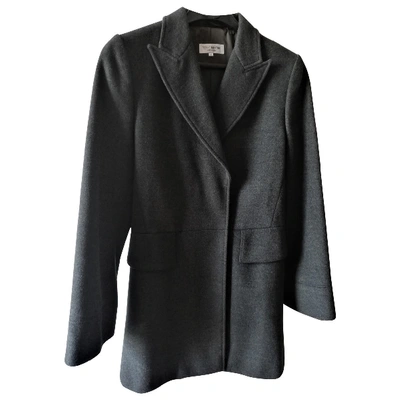 Pre-owned Ter Et Bantine Wool Coat In Anthracite