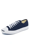 Converse Men's Jack Purcell Oxford Lace Up Sneakers In Midnight Navy