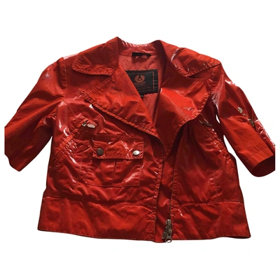 Pre-owned Belstaff Red Cotton Jacket