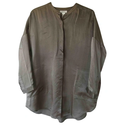 Pre-owned Eres Silk Shirt In Beige