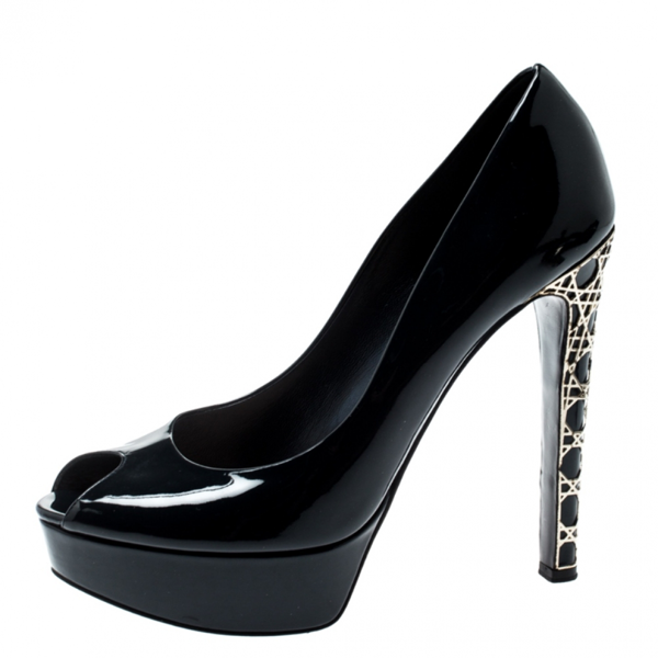 dior heels blue