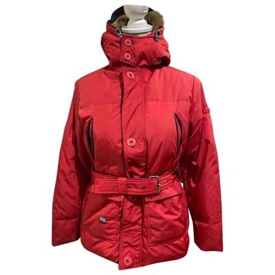 Pre-owned Peuterey Puffer In Red