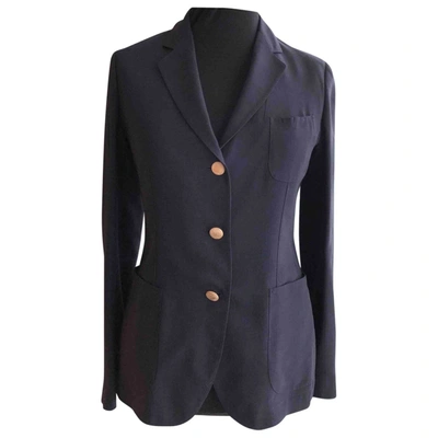 Pre-owned Tonello Blue Viscose Jacket