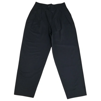 Pre-owned Genny Black Trousers