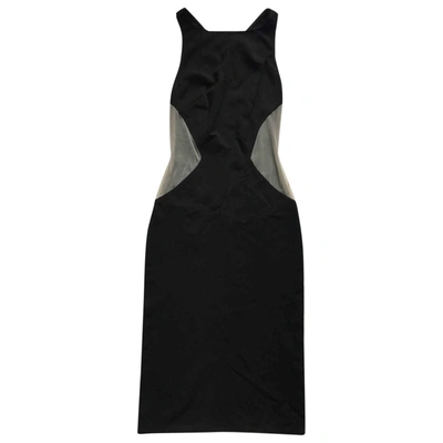 Pre-owned Alessandro Dell'acqua Mid-length Dress In Black