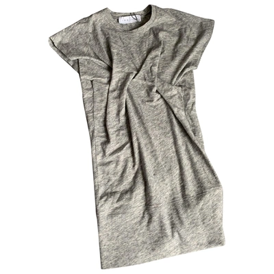 Pre-owned Iro Mini Dress In Grey