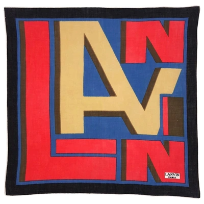 Pre-owned Lanvin Neckerchief In Multicolour