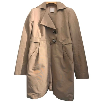 Pre-owned Pinko Beige Trench Coat