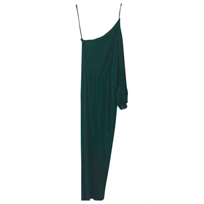 Pre-owned Dsquared2 Maxi Dress In Green