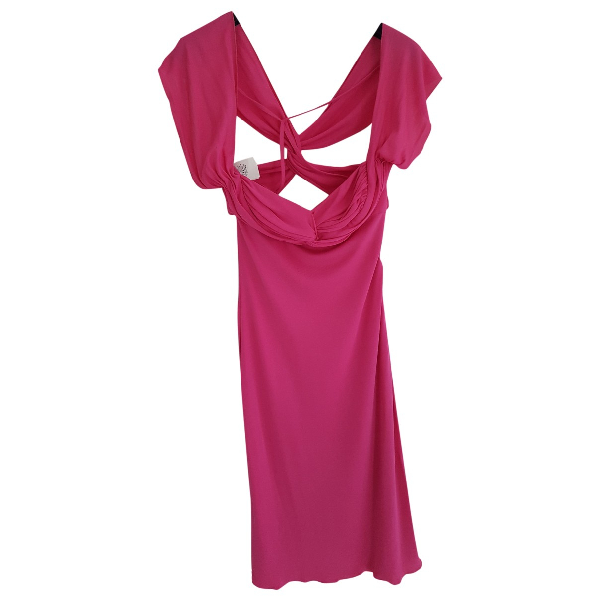versace pink gown