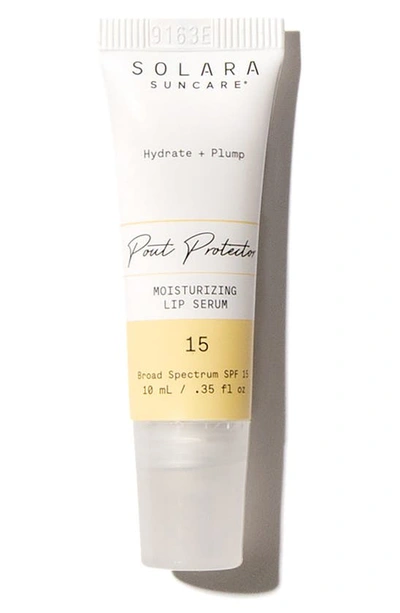 Solara Suncare Pout Protector Moisturizing Lip Serum Spf 15, 0.35 oz