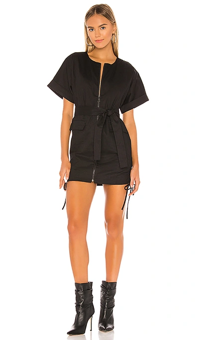 Lovers & Friends Ashwood Mini Dress In Ebony Black