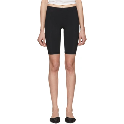 Nanushka Biker Jersey Shorts In Black