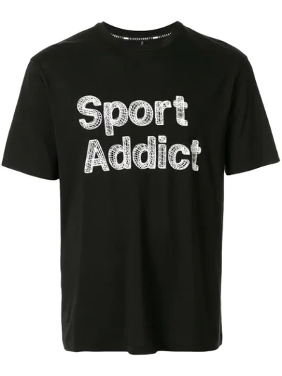 Blackbarrett Sport Addict T-shirt In Black