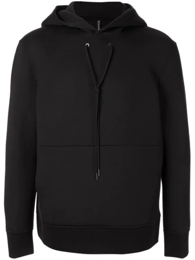Blackbarrett Long Sleeve Knitted Sweatshirt In Black