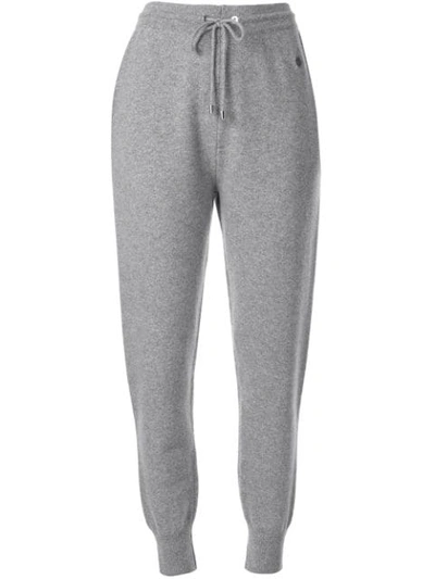 Markus Lupfer Drawstring Track Trousers In Grey