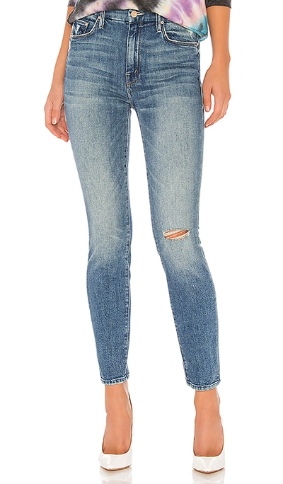 Mother The Looker High-rise Ankle Skinny Jeans In Popism