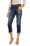 Ag Ex-boyfriend Crop Slouchy-slim Jeans In 7 Years Earnest