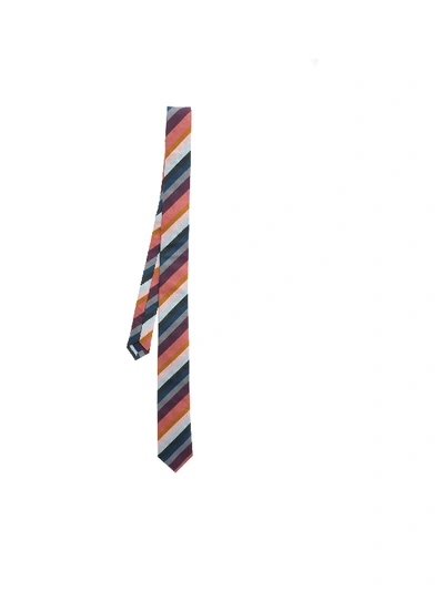 Paul Smith Multicolor Vertical Striped Tie