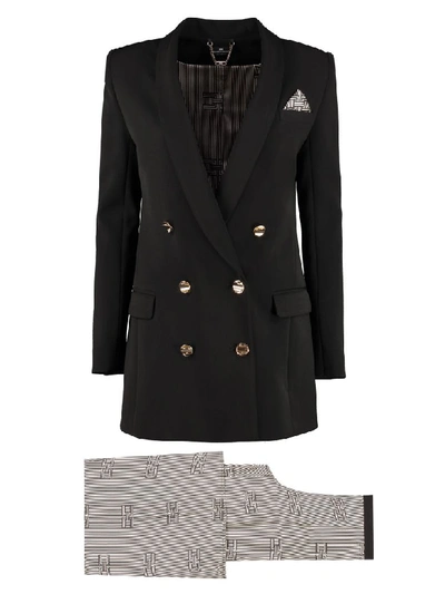 Elisabetta Franchi Celyn B. Two-piece Suit In Black