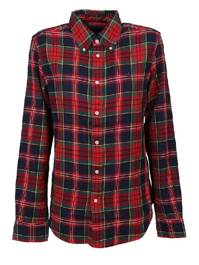 Ralph Lauren Checked Cotton Shirt In Multicolor