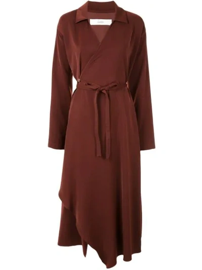 G.v.g.v. Multi Way Midi Dress In Brown