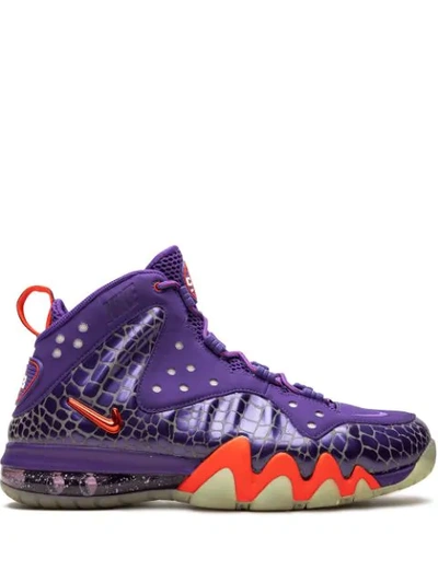 Nike Barkley Posite Max High-top Sneakers In Purple