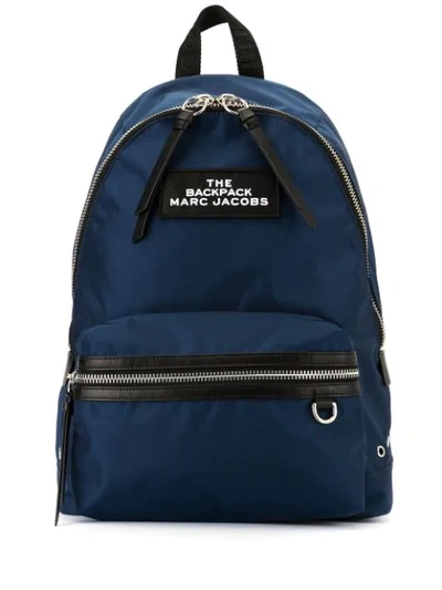 Marc Jacobs The Large Backpack In Blue