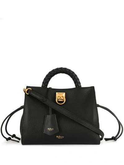 Mulberry Small Iris Tote Bag In Black