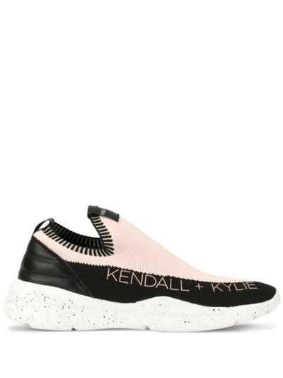 Kendall + Kylie Sock-style Sneakers In Pink