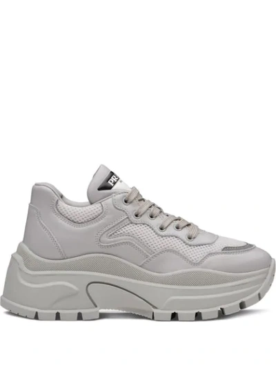 Prada Centaurus Sneakers In Grey