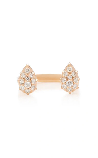 Carbon & Hyde Women's Stella Rose-gold Diamond Ring