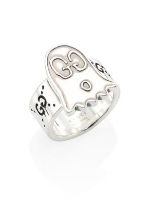 gucci silver ghost ring